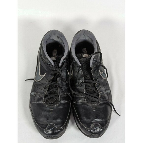 Nike Reax Revolution Mens Leather Sneaker Shoes Black Running Trainers 13 - Picture 9 of 9